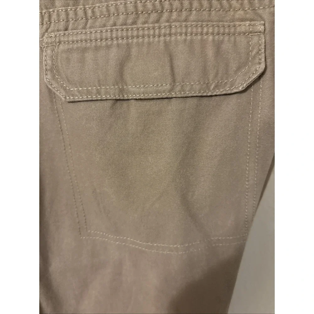 Weatherproof The Utility Chino Pants In Size 38x32. NWT Tan Khaki Sec Pocket